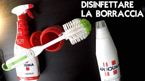 Come Disinfettare La Borraccia Youtube