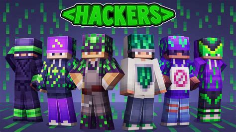 HACKERS By 57Digital Minecraft Skin Pack Minecraft Bedrock