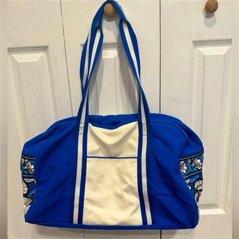 Vera Bradley Bags Vera Bradley Weekender Travel Bag Blue Bayou Poshmark