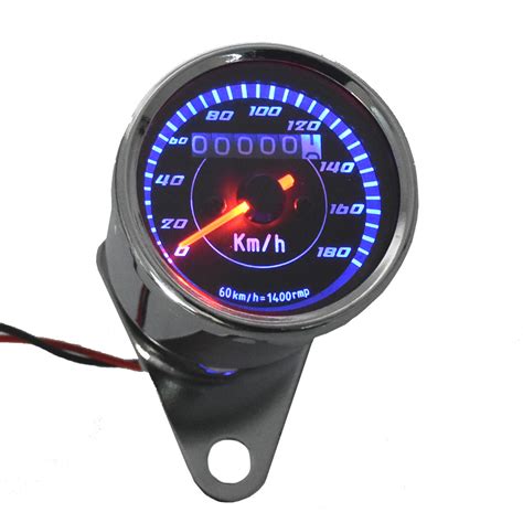 Universele Motorfiets Snelheidsmeter Meter Dubbele Grandado