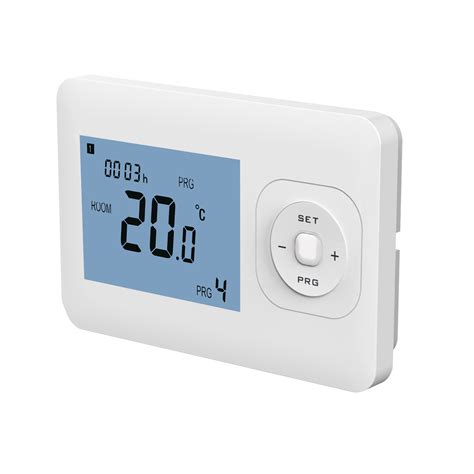 Programmable Room Thermostat With Wire Connection China Thermostat And Room Thermostat