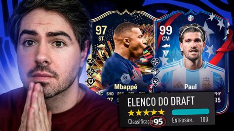 OUTRA CARTA 99 E FINALMENTE O MBAPPE TOTS FUT DRAFT FC 24 YouTube