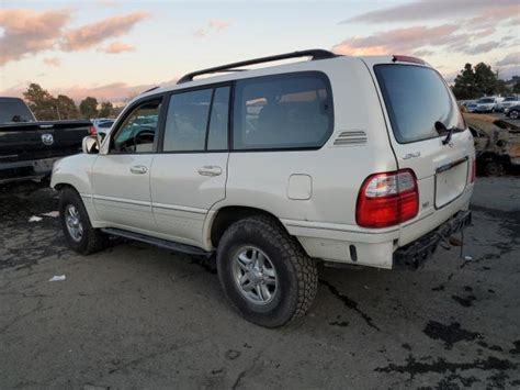 2001 Lexus Lx 470 Photos Ca Vallejo Repairable Salvage Car