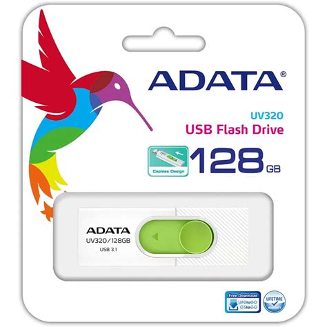 Memoria Adata Gb Uv Usb Retr Ctil Blanco Verde Hartunning