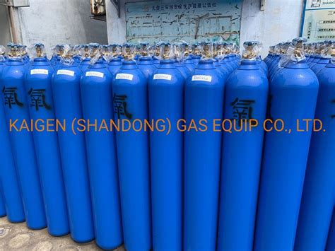 Oxygen Cylinder Gas Cylinder With Nitrogen Oxygen Hydrogen Argon Helium