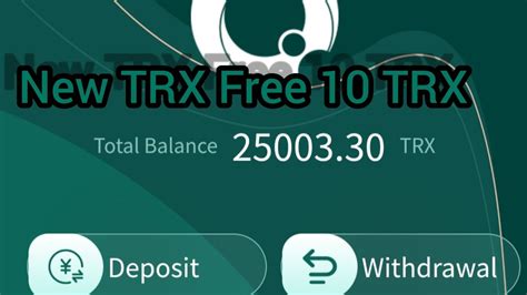 New Free 10 Trx Mining Withdraw Proof Profitable Earning Platform 2023