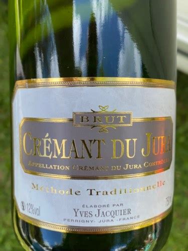 Yves Jacquier Crémant du Jura Brut Vivino US