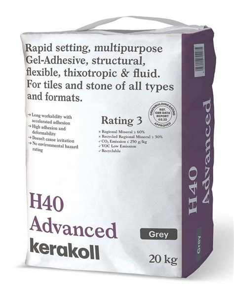 Kerakoll H Advanced Gel Adhesive For Tile Stone Pallet Deals