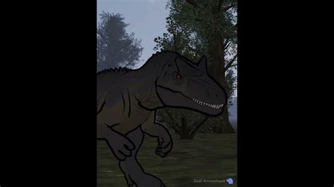 Carnotaurus Vs Allosaurus Animation Shorts Youtube