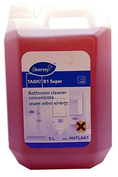 Diversey Taski R1 Super Bathroom Cleaner Concentrate Packaging Size 5