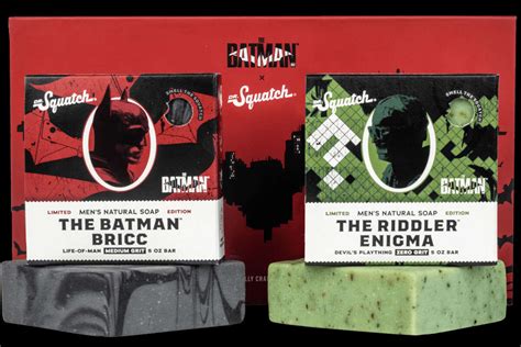 Dr Squatch Has Released The Batman Themed Soap