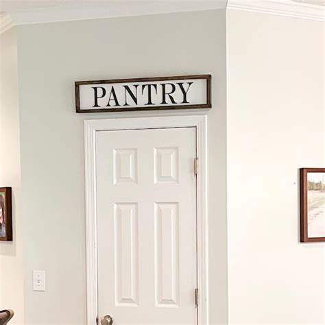 Rustic Pantry Sign - Etsy