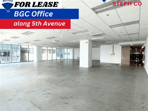 For Lease Bgc Office Sqm Th Avenue Bonifacio Global City