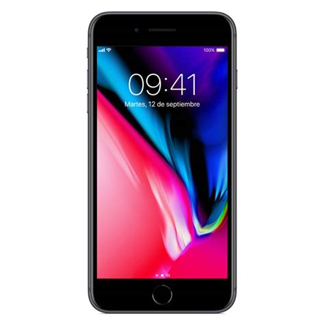 Celular Apple Iphone 8 Plus Color Gris Espacial 64gb Telcel