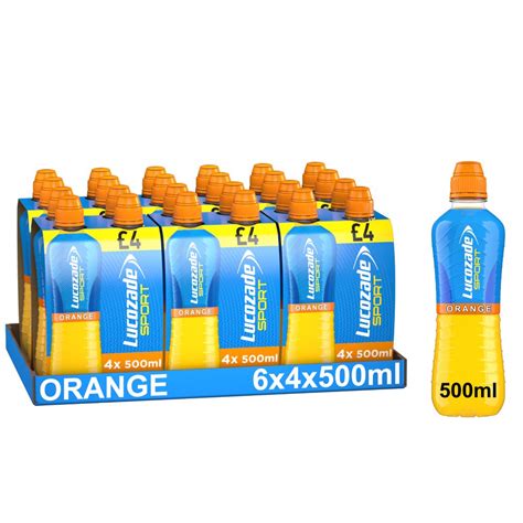 Lucozade Sport Drink Orange X Ml Pmp Best One