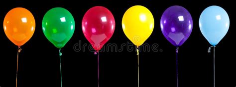 2,633 Colorful Party Balloons Black Background Stock Photos - Free ...