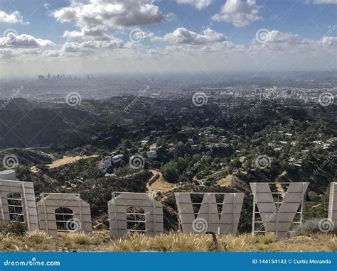 Hollywood Sign editorial photography. Image of hollywood - 144154142