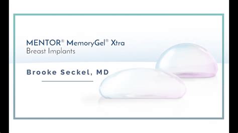 The New Mentor Memory Gel Xtra Breast Implant Youtube