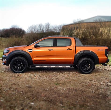 Fierce Ford Ranger Wildtrak In Pride Orange — Fierce