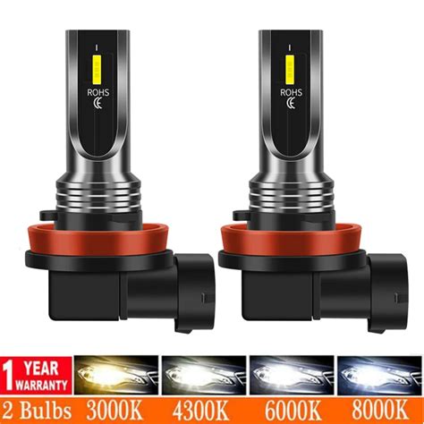 Ampoules De Sauna De Voiture Led Turbo Feux Automatiques Antibrouillard