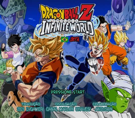 Ps2 Dragon Ball Z Infinite World Lv Gamer João13 Traduções