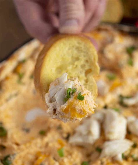 Creamy Cheesy Crab Dip Dinner Then Dessert