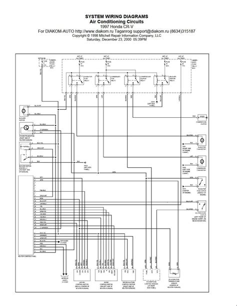 1997 Honda Crv Horn Wiring Diagram