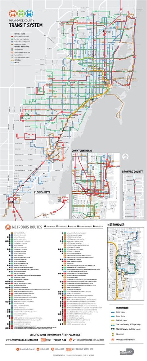 Miami Dade Bus Routes Map - Maps For You