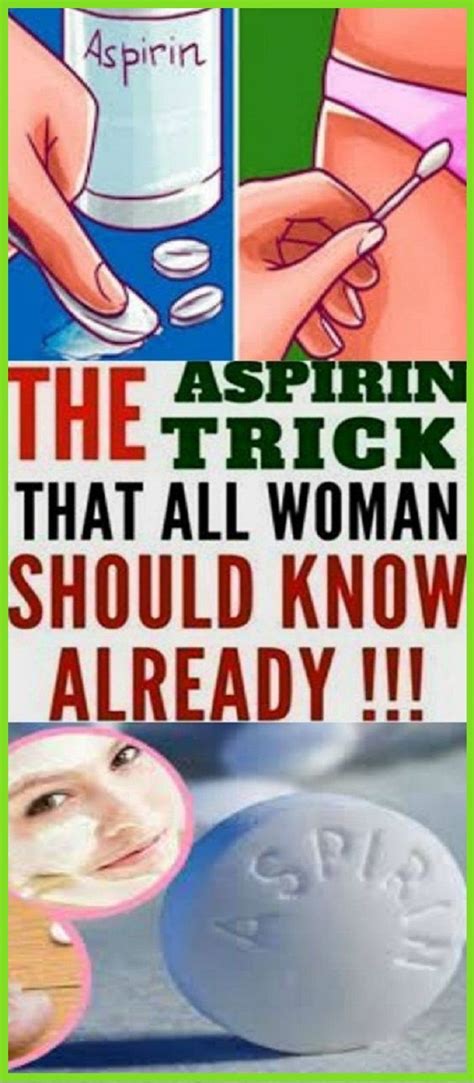 You Must Know These 10 Tricks With Aspirin In 2020 Aspirin Health