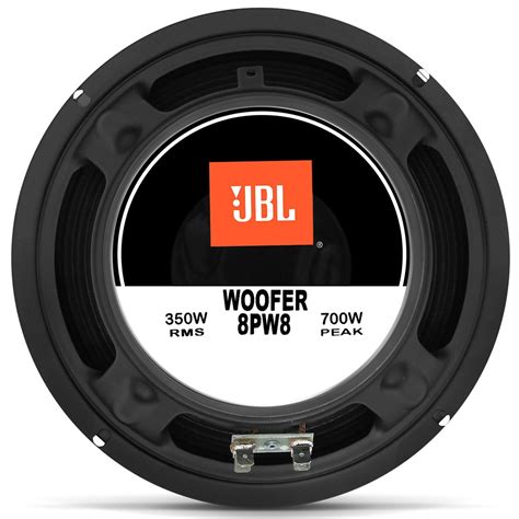 Woofer 8 Polegadas 350w Rms Jbl Selenium 8pw8 Profissional R 122 90