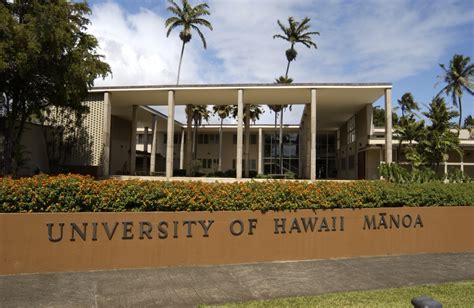 University Of Hawaii At Manoa Uh Honolulu Hawaii Usa