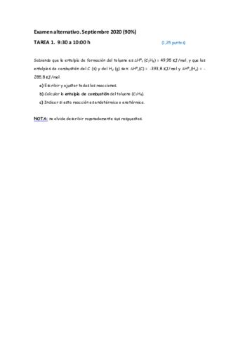 Examen Alternativo Sep Quimica Pdf