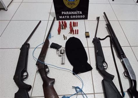 Cinco Pessoas S O Presas Em Flagrante Armas Em Investiga O