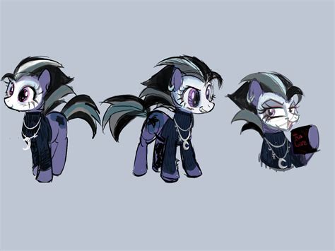 Trad Goth Pony By Bubblepopbazooka On Deviantart