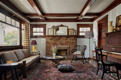 This Happy Moody Craftsman Home Is A Vintage Lovers Dream We Can T