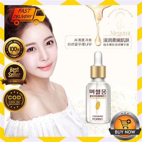 Megumi Beauty Authentic Rorec Rice White Skin Beauty Serum 15ml