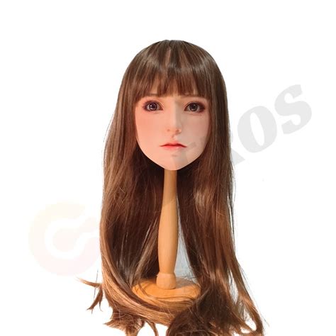 Wood Sex Doll Head Display Stand Coeros