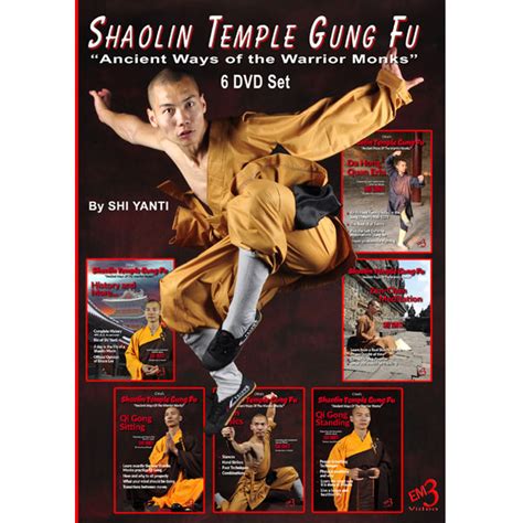 Shaolin Temple Kung Fu: Ancient Ways of the Warrior Monks 6 DVD Set ...