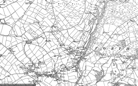 Historic Ordnance Survey Map Of Wellington 1898