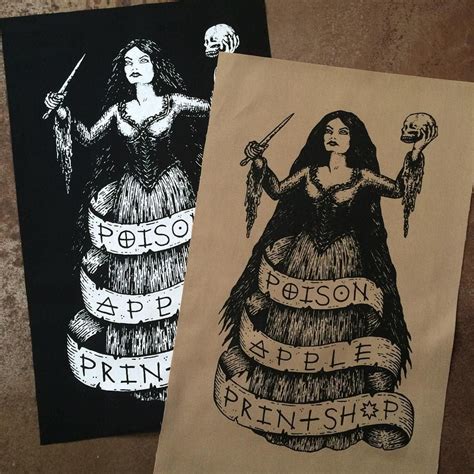 Poisonappleprintshop On Instagram Two Different Versions Of The