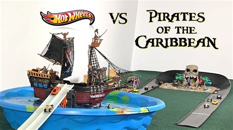 Hot Wheels Fat Track Pirates Race YouTube
