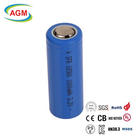 IFR 18500 1000mAh 3 2V Lithium Battery Lifepo4