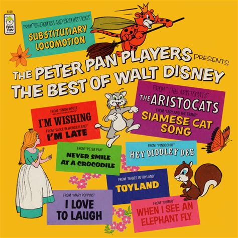 DisneylandRecords 8100 The Peter Pan Players Presents The Best Of