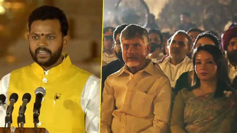 TDP MP Ram Mohan Naidu Takes Oath As Union Cabinet Minister Of India