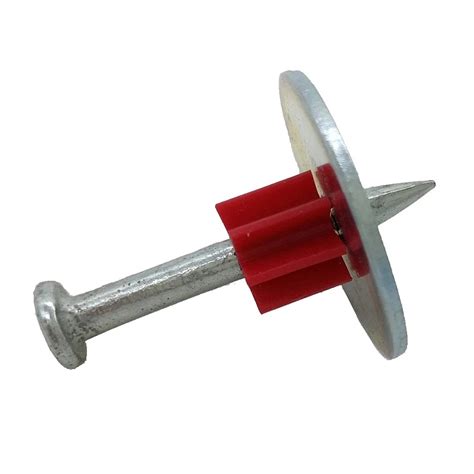 Pj Drive Pin Shooting Nail With Plastic Fluteand Metal Washer Drive