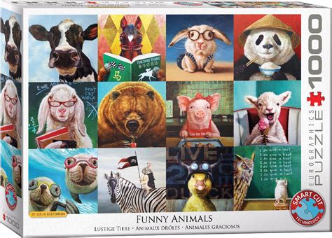 Puzzle Funny Animals 1000, 1 000 pieces | Puzzle-USA.com