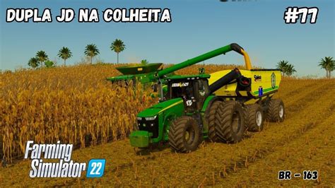 Colheita Do Milho A Jd S Mapa Br Farming Simulator Ep