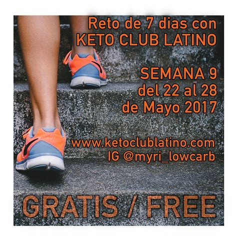 CVKP Keto Club Latino REGISTRO ABIERTO SEMANA 9 RETO DE 7 DIAS CON