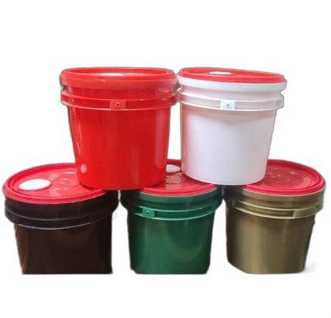 6L Plastic Grease Bucket At 87 Piece Plastic Oil Bucket In New