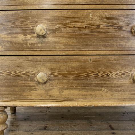 Victorian Antique Pitch Pine Chest Of Drawers M Penderyn Antiques